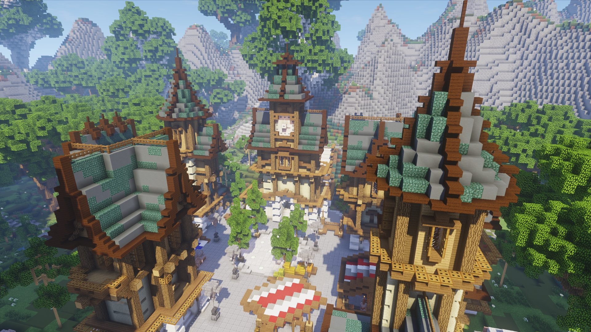 Minecraft Fantasy Medieval Lobby