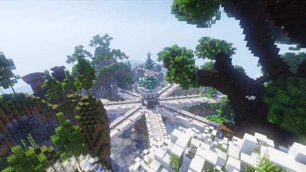Fantasy stylized islands Lobby